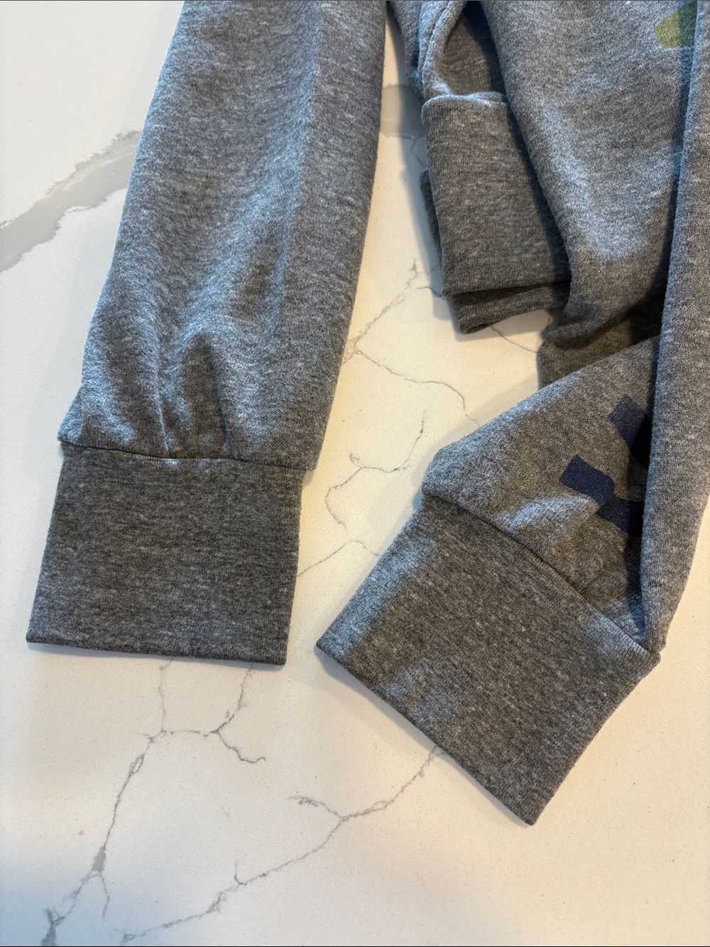 Aviator Nation Full Zip Hoodie ~ Small ~ Heathered Grey - Picture 16 of 16